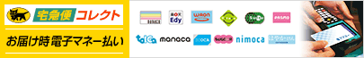 宅急便コレクト　お届け時電子マネー払い