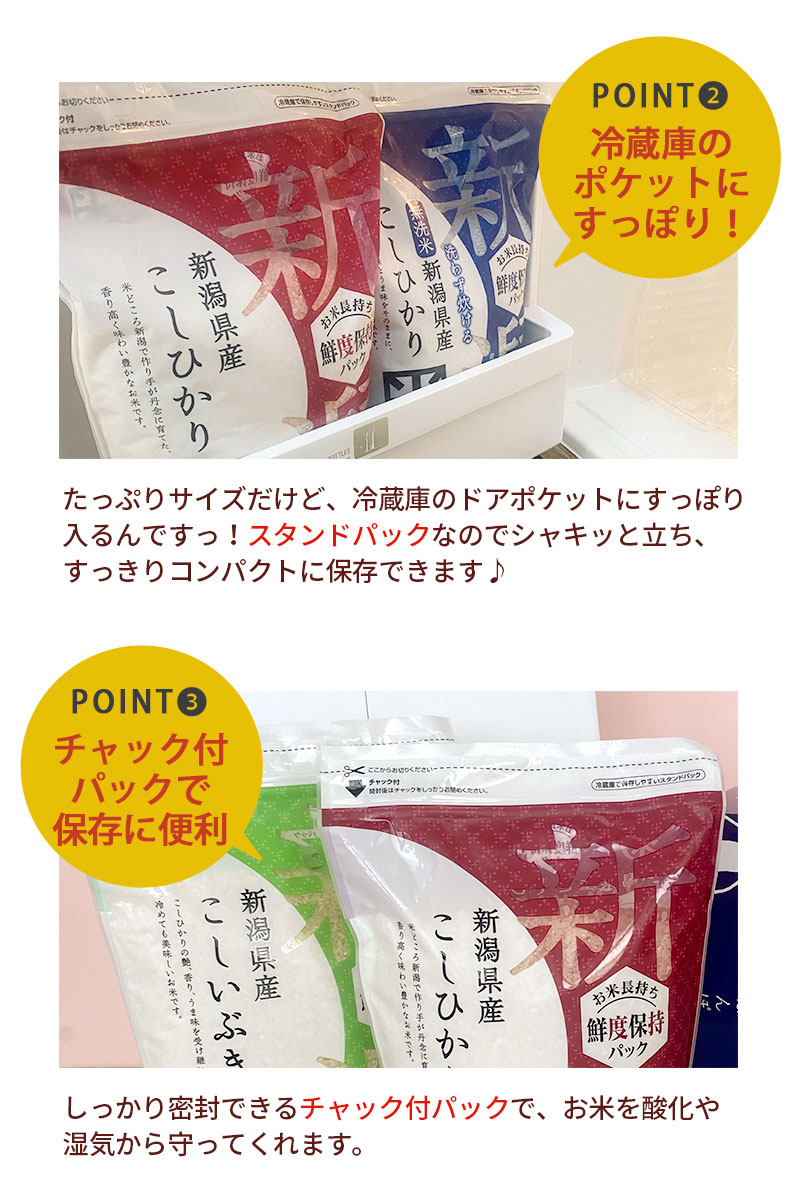 新潟のお米専門店-いなほんぽ- / 【令和6年産新米予約☆9月中旬発送予定】【鮮度保持P】新潟県産こしいぶき 2kg