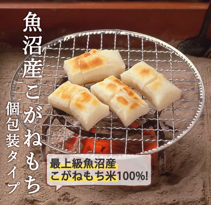 新潟のお米専門店-いなほんぽ- / 魚沼産こがねもち(400g×5 個包装