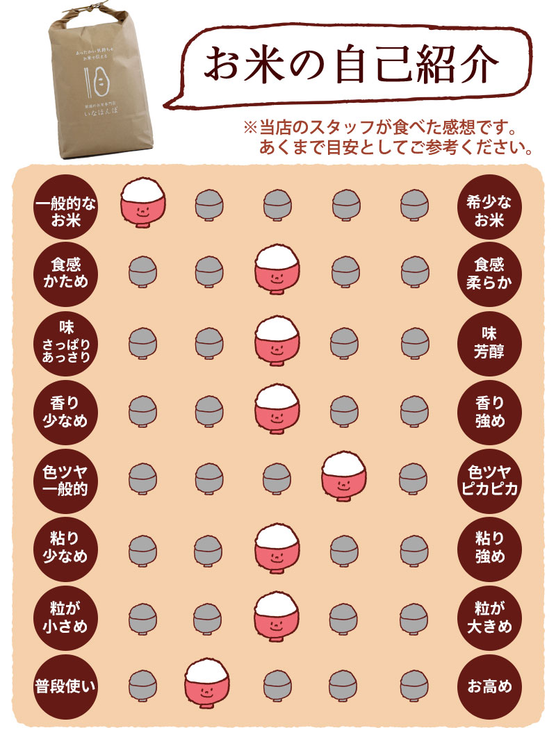 新潟のお米専門店-いなほんぽ- / 新潟米 いなほんぽ米10kg(5kg×2)